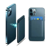 CASESUN Magnetic Leathe Card Holder for iPhone 17/16/15/14 Series
