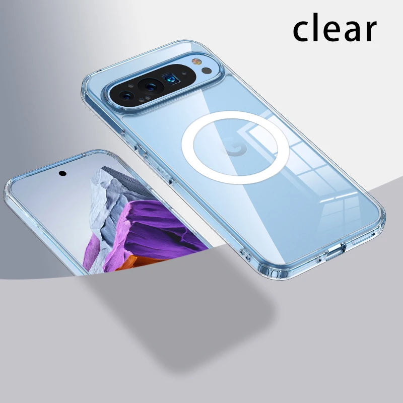 Magnetic Non-Yellowing Case For Google Pixel series| CASESUN®