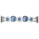 Elegant Rose Apple Watch Band – Jewelry-Inspired Bracelet for Women