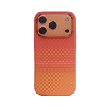 CASESUN Kevlar texture phone case for iPhone 17 Pro Max with gradient Milky Way design
