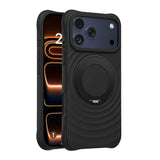 CASESUN 360° Rotating Liquid Silicone Stand Case with MagSafe For iPhone 17 Series