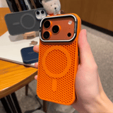 CaseSun-MagSafe Honeycomb Cooling Case for iPhone 17/16/15/14 Series