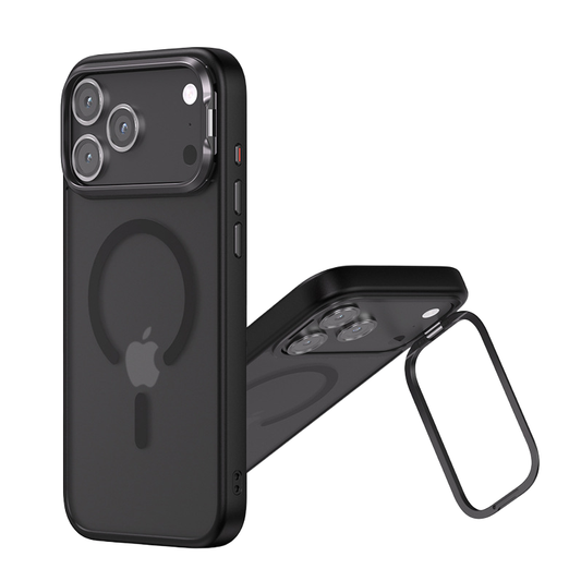 CaseSun-Matte Lens Stand Magnetic Case For iPhone 17 Series