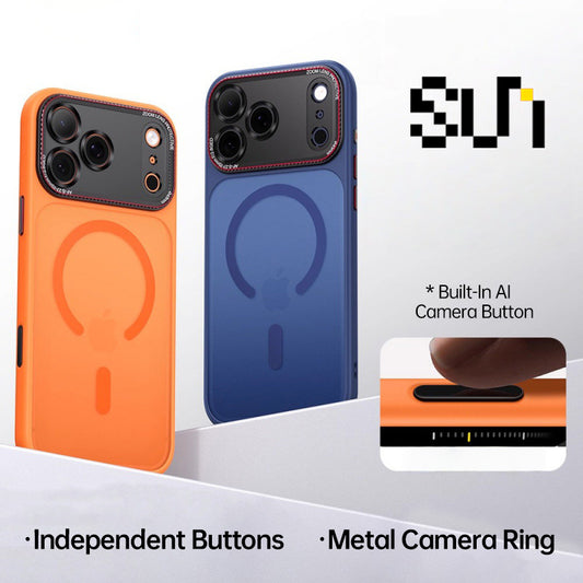 CASESUN-Large-Window Frosted Magnetic Case For iPhone 17 Series