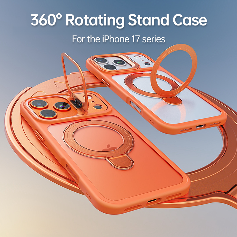 Slim transparent CASESUN magnetic case detail