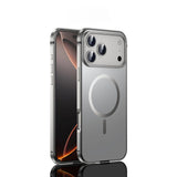 CASESUN Aluminum Alloy Frame + Acrylic Backing MagSafe Case for iPhone 17 Series