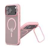 CaseSun-Matte Lens Stand Magnetic Case For iPhone 17 Series