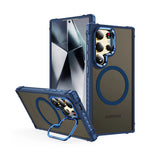 CASESUN Transparent Black Matte Drop-Proof Stand Case For Samsung S26 Ultra