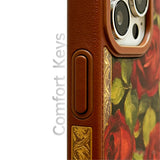 CASESUN Vintage Rose Art Case  For iPhone 17/16/15 Series