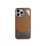 CaseSun-MagSafe Leather & Aluminum Cooling iPhone Case For iPhone 16 Pro Max