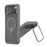 CaseSun-Matte Lens Stand Magnetic Case For iPhone 17 Series