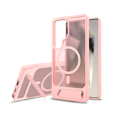 CaseSun-Matte Magnetic Armor Kickstand Case For Samsung S25 Ultra/Edge/Plus