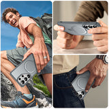 CaseSun-Military-Grade Protection Magnetic Kickstand Case For Samsung S25 Ultra