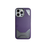 CaseSun-MagSafe Leather & Aluminum Cooling iPhone Case For iPhone 16 Pro Max