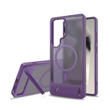 CaseSun-Matte Magnetic Armor Kickstand Case For Samsung S25 Ultra/Edge/Plus