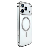 CASESUN Aluminum Alloy Frame + Acrylic Backing MagSafe Case for iPhone 17 Series