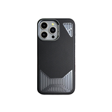 CaseSun-MagSafe Leather & Aluminum Cooling iPhone Case For iPhone 16 Pro Max