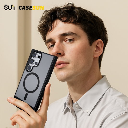 Flying Wing Fold Stand Magnetic Case For Samsung S25 Ultra