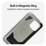 CaseSun-MagSafe Leather & Aluminum Cooling iPhone Case For iPhone 16 Pro Max