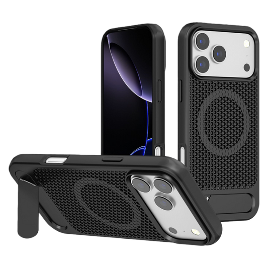 CaseSun-Flying Wing Stand Honeycomb Cooling Case For iPhone 17 Pro Max