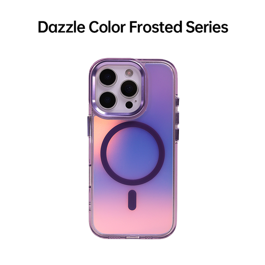 CaseSun-Colorful Magnetic Phone Case With Lanyard For iPhone 17 Pro Max