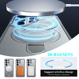 CaseSun-Military-Grade Protection Magnetic Kickstand Case For Samsung S25 Ultra
