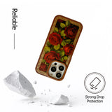 CASESUN Vintage Rose Art Case  For iPhone 17/16/15 Series