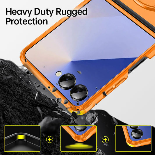 Armor Military-Grade Magnetic Ring Case for Samsung Z Flip7 / Fold7