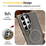 CaseSun-AirFlow Armor Case with MagSafe Stand for Samsung S25/24/23 Series