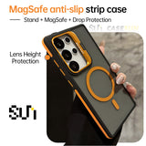 CaseSun-Magnetic Camera Ring Stand Case for Samsung S25/S24/S23 Series