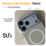CaseSun-MagSafe Honeycomb Cooling Case for iPhone 17/16/15/14 Series