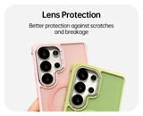 CaseSun-360° Magnetic Matte Kickstand Case for Samsung S25 Ultra