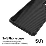 CASESUN Four-Corner Shock-Resistant Magnetic Case for Samsung S26 Ultra