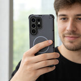 CASESUN Four-Corner Shock-Resistant Magnetic Case for Samsung S26 Ultra