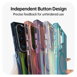 CaseSun-Colorful Magnetic Case With Lanyard For Samsung S25 Series
