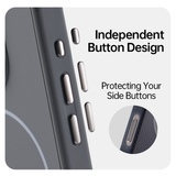 CaseSun-Engineered Elegance: Carbon Fiber MagSafe Case for iPhone 16 Pro Max