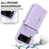 CaseSun Premium RFID Wallet Case For Samsung Z Flip7/Flip6