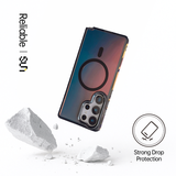 CaseSun-Colorful Magnetic Case With Lanyard For Samsung S25 Series