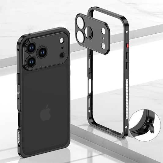 CaseSun-Aluminum Alloy Cooling Frame Case for iPhone 17 Series