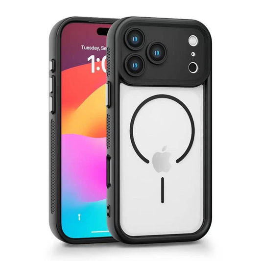 CaseSun-CrystalShield Magnetic Clear Case For iPhone 17 Pro Max