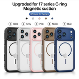 CaseSun-CrystalShield Magnetic Clear Case For iPhone 17 Pro Max