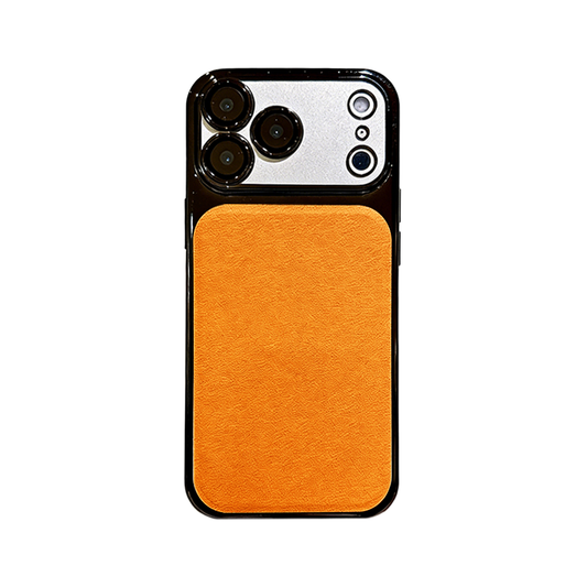CASESUN Electroplated Eco-Leather Case for iPhone 17/16/15/14 Series