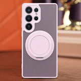 CASESUN 2-in-1 Matte Magnetic Ring Stand Case For Galaxy S26 Ultra