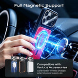 CASESUN Full-Coverage Shock-Resistant Invisible Stand Case for iPhone 17 Series