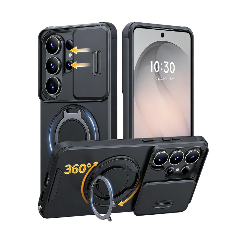 CaseSun-Premium Armor Kickstand Case for Samsung Galaxy S26 Series