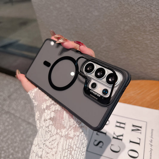 CaseSun-Magnetic Camera Ring Stand Case for Samsung S26/S25/S24 Series