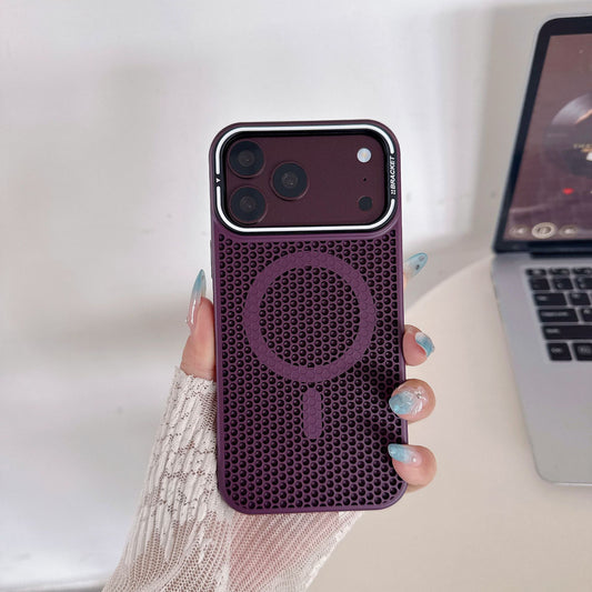 iPhone 18 Pro Max honeycomb cooling case product view