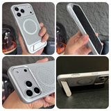 CaseSun-Flying Wing Stand Honeycomb Cooling Case For iPhone 17 Pro Max