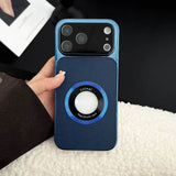 CaseSun Large-Window Leather MagSafe Case