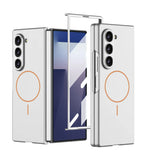 CASESUN Galaxy Z Fold 7 Magnetic Slim Case with Built-in Screen Film